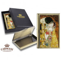 Візитниця Г. Клімт Поцілунок Carmani (013-3001)