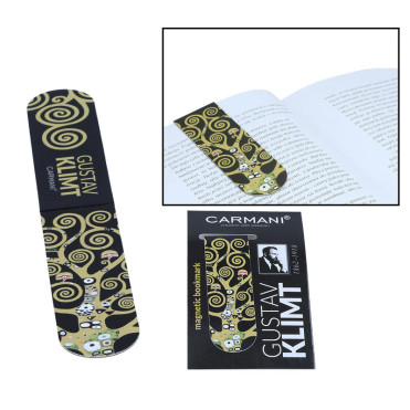 Магнітна закладка Carmani Г.Клімт для книг Дерево життя, 3x10 см (013-4003)