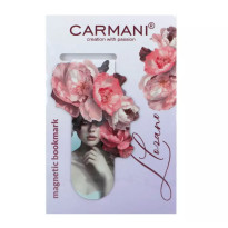Магнітна закладка Carmani для книг Л. Лозано Таємниця півоній, 3x10 см (013-4088)