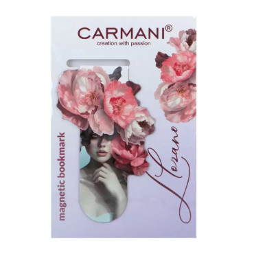 Магнітна закладка Carmani для книг Л. Лозано Таємниця півоній, 3x10 см (013-4088)