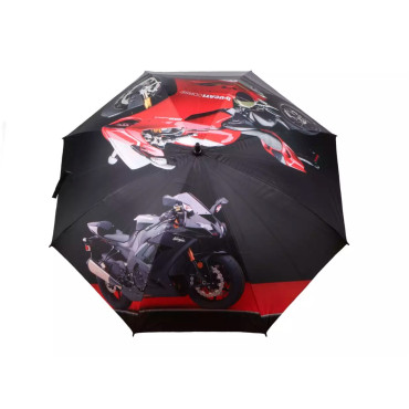 Парасолька-тростина автомат чоловіча Carmani Ducati Pigante, h-93 см (021-6640)