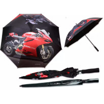 Парасолька-тростина автомат чоловіча Carmani Ducati Pigante, h-93 см (021-6640)