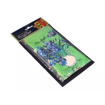 Футляр для окулярів м'який Carmani  В. ван Гог Іриси, 9х18 см (021-8302)