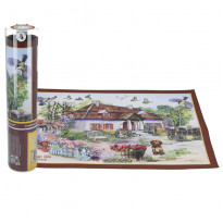 Серветка під тарілку Carmani Village life collection 'Білий дворик',39,5х29 см (023-0402)