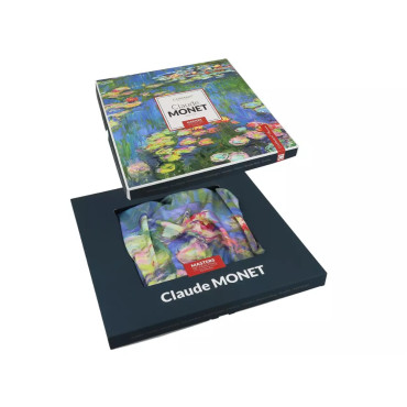 Хустина Carmani К. Моне Водяні лілії, 90х90 см (023-1052)