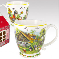 Кружка Carmani Village life collection Заміський будинок (400 мл) (041-0002)