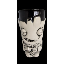 Стакан м'ятий "Zombie Plant", білий (прозорий) h-15,5 см 700 мл
