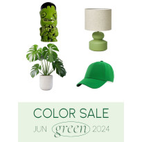 Стакан м'ятий "Zombie Plant", салатовий h-15,5 см 700 мл