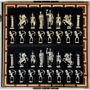 Шахи Manopoulos Лучники, 45x45см, червоный (088-1003.1)