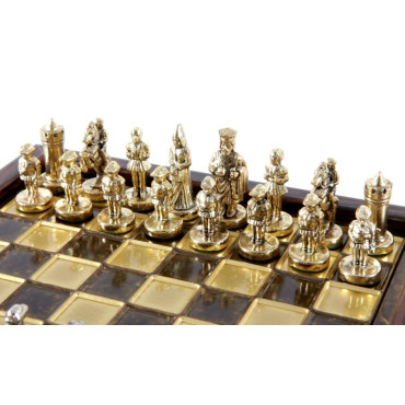 Шахи Manopoulos Візантійська імперія, 20х20 см, коричневі (088-1601SK)