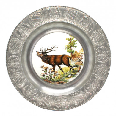 Блюдо декоративне Artina «Олень» (d-23 cм) (11766a)