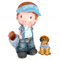 Скарбничка-органайзер Cool boy (з собачкою), h-26 см. (124-0033)