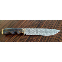Ніж в шкіряному чохлі Вишиванка, 30х6,5см (187-2029)
