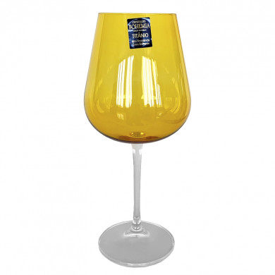 Келихи для вина Bohemia «Amudsen» color 6шт (h-25 см, 670 мл) (199-1260)