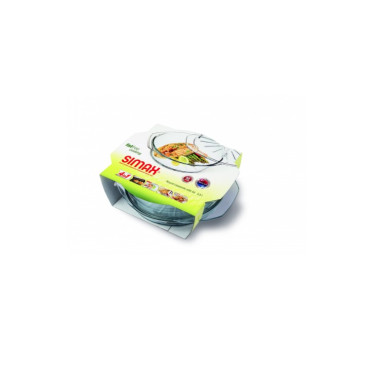 Кругла каструлька Simax з кришкою 2,5л (199-1337)
