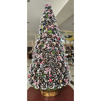 Ялинка ручної роботи з соснових шишок (handmade), h-75 см ( 203-0004)