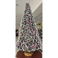 Ялинка ручної роботи з соснових шишок (handmade), h-90 см (203-0005)