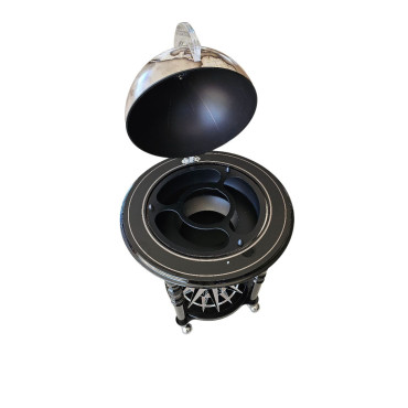 Глобус-бар напольний Елегантність (Black). (h-90 см, d-40 см) (248-0004)
