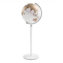 Глобус підлоговий Zoffoli Srl, Vasco da Gama All White, h-115x43x43см (248-0027)