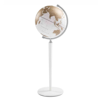 Глобус підлоговий Zoffoli Srl, Vasco da Gama All White, h-115x43x43см (248-0027)