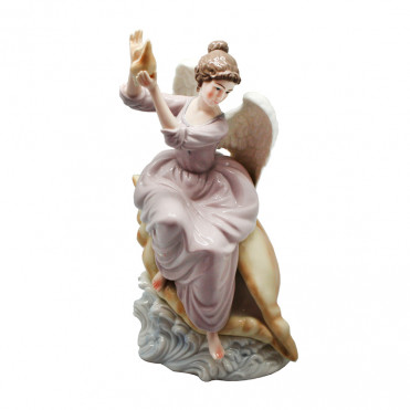 Фігура Ангел з мушлею (h-31х18х13 cм) (350-3089)
