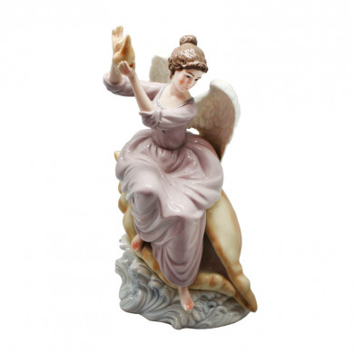 Фігура Ангел з мушлею (h-31х18х13 cм) (350-3089)