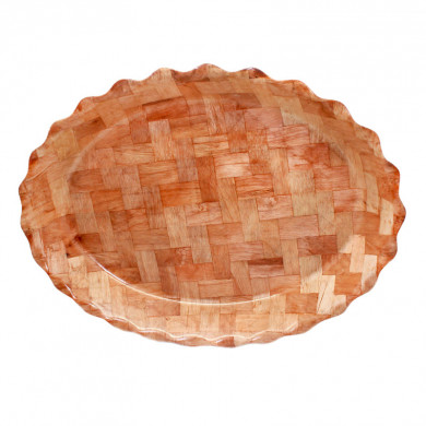 Блюдо овальне, бамбук (40х30х6 см) (360-1076(1))