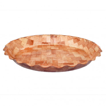Блюдо овальне, бамбук (40х30х6 см) (360-1076(1))