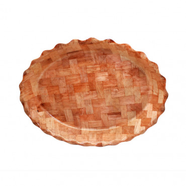 Блюдо овальне, бамбук (34х25х5 см) (360-1076(3))