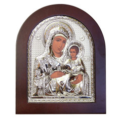 Ікона Божа Матір з дитям 19х15,6 см. (ящик-24 шт.) (466-1188)