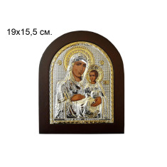 Ікона Божа Матір з дитям, 19х15,5х1,5 см (466-1218)