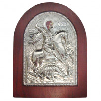 Ікона Святий Георгій 13х11 см. (ящик-72 шт.) (466-1183)
