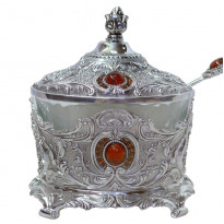 Цукерничка з ложечкою (h-11см, 175 мл) (466-1200)