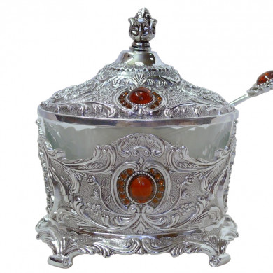 Цукерничка з ложечкою (h-11см, 175 мл) (466-1200)