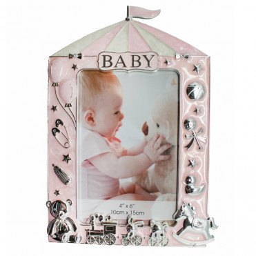 Фоторамка Baby, рожева (10х15 см) (473-3234)