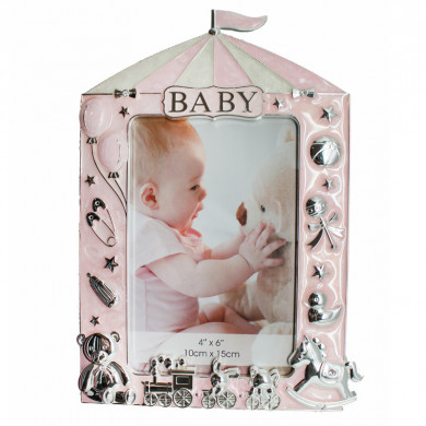 Фоторамка Baby, рожева (10х15 см) (473-3234)