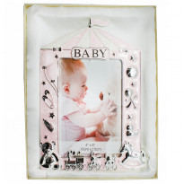 Фоторамка Baby, рожева (10х15 см) (473-3234)