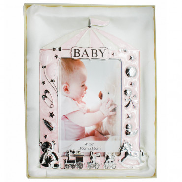 Фоторамка Baby, рожева (10х15 см) (473-3234)