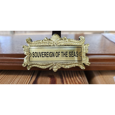 Модель вітрильника Sea Club Sovereign of the Seas, h-67х75х23 см (5411.V)