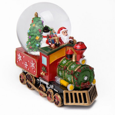 Фігура-потяг 'Merry Christmas' (h-16 см, d-14 см) (6016-007)