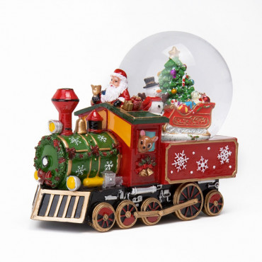 Фігура-потяг 'Merry Christmas' (h-16 см, d-14 см) (6016-007)