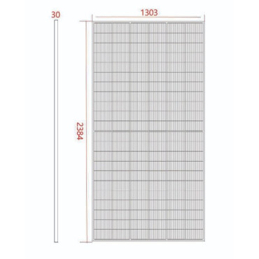 Комплект сонячних панелей DAHAI SOLAR 720W (31 шт)