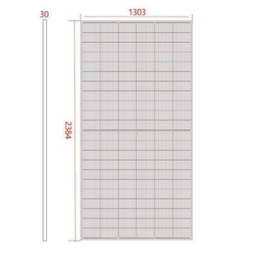 Комплект сонячних панелей DAHAI SOLAR 610W (31 шт)