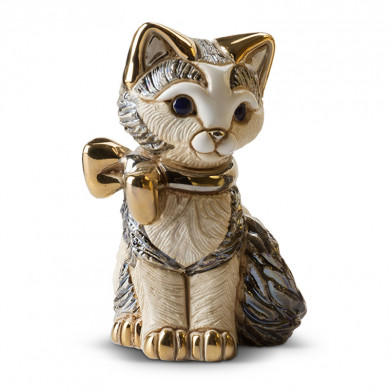 Фігурка 'Кошеня зі стрічкою' (9х5х6 см) (795-0372RD)