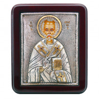 Ікона Святий Миколай Argiropuolos 19х16 см (813-1435)