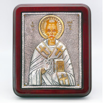 Ікона Святий Миколай Argiropuolos 19х16 см (813-1436)