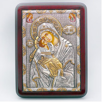 Вишгородська ікона Божої Матері Argiropuolos 19х25 см (813-1444)