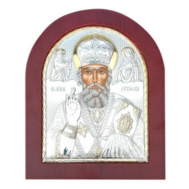 Ікона Святий Миколай Silver Axion (19х15 см) (813-1475)