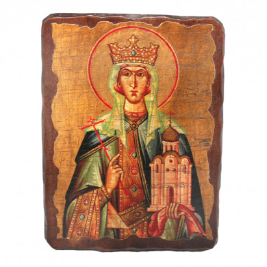 Ікона Свята Людмила (23х17 см) (814-2056)