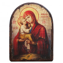 Ікона Почаївська Божа Матір 23x17 см. (814-5003)